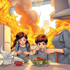 Yes, I see the flames. But first, make the&nbsp;lunches.